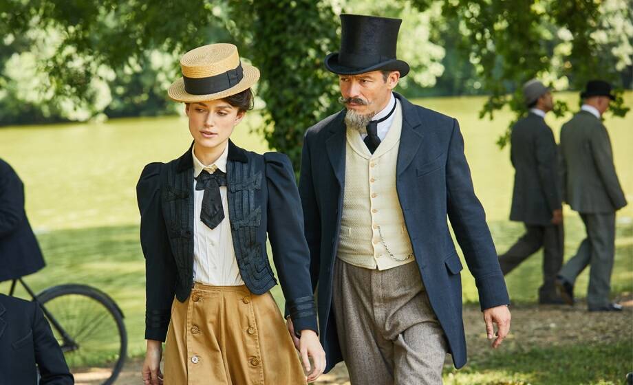 KNIGHTLEY SHINES: Colette stars Keira Knightley and Dominic West. ​The Goulburn Film Club is presenting it on Sunday, February 24 at 3.50pm at the Lilac City Cinema, admission $10, running Time: 112 mins. Image supplied. 