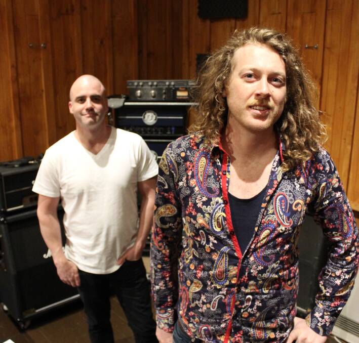 ROCKERS: Local musicians Luke Wheeldon and Joe Conroy are playing in the Led Zeppelin tribute band at the Goulburn Regional Conservatorium on October 29. 