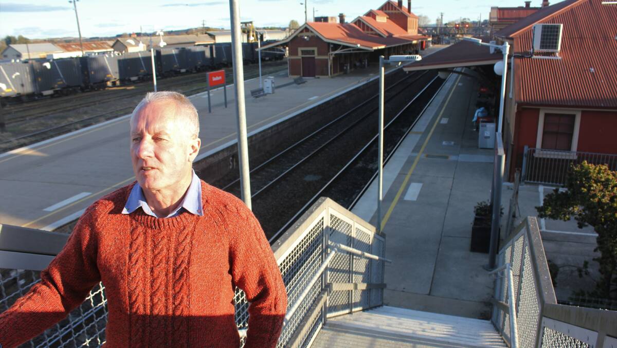 JINXED?: Goulburn resident and regular train commuter Barry McDonald feels jinxed after several bad experiences travelling on trains to Sydney. 