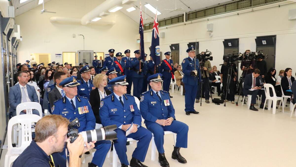 PARADE: The official opening included a parade and a band. Image CSNSW. 