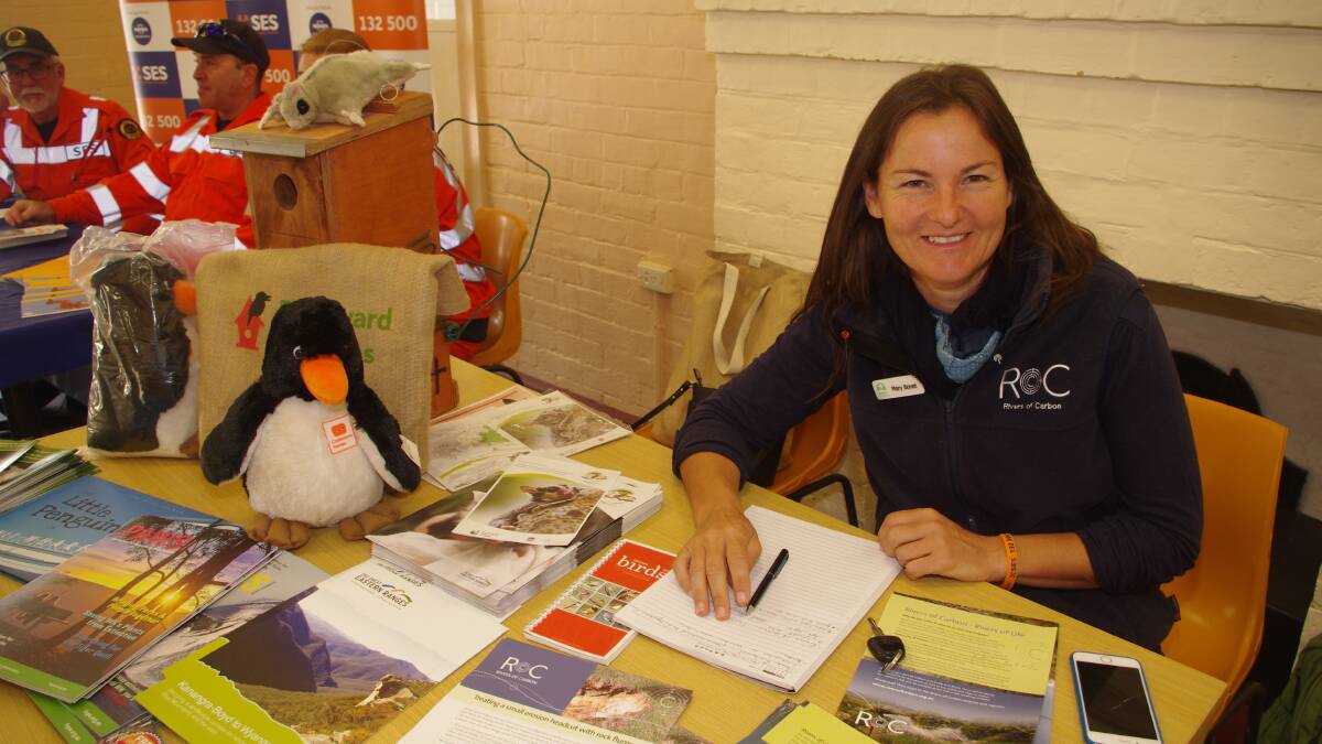 Landcare co-ordinator for Goulburn Mary Bonet at last year's Volunteers Expo. 