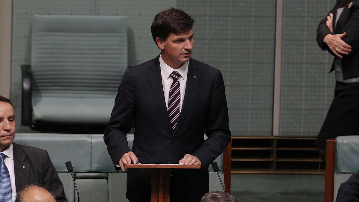 Member for Hume Angus Taylor. 