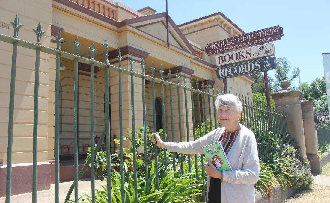 LIVING HISTORY: Mrs Maber was in Goulburn on December 3 to promote her book Remembering Catharine, which is available online or at the Argyle Book Emporium. Photo David Cole. 