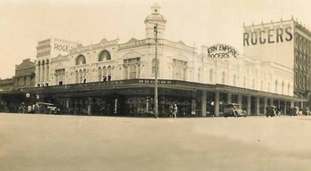 ROGERS BUILDING: This photo depicts the former Rogers building (now Dimmeys). Photos Bill Young. 