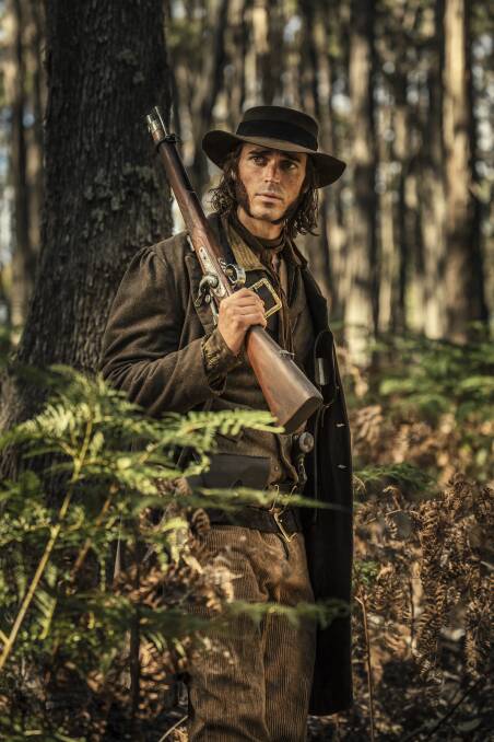 NEW FILM: Actor Jack Martin plays Ben Hall in the recent Australian film The Legend of Ben Hall. This film was screened in Goulburn last year. 