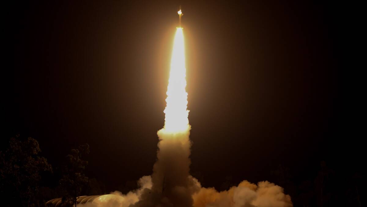 The third - and last - rocket from the Arnhem Space Centre in Australia's Northern Territory will happen on Monday night.
