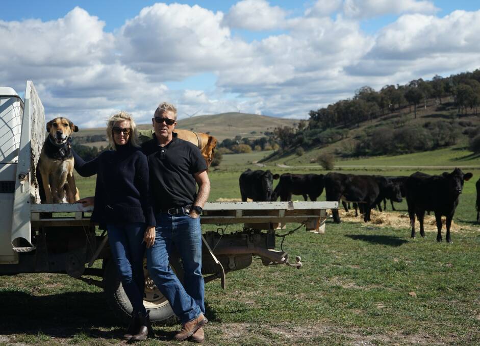 IPC have final say: Leelee and Matthew Donoghoe, of 'Hillview Park', one of three sites proposed for Crookwell 3. Photo: Clare McCabe.