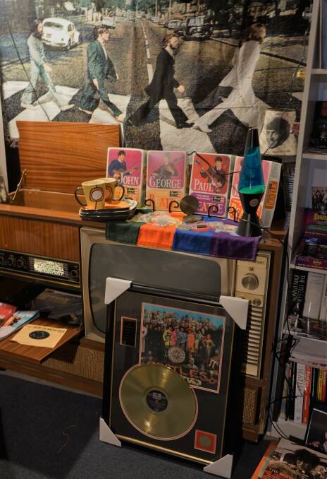 It is believed to be one of the largest collections of Beatles memorabilia.