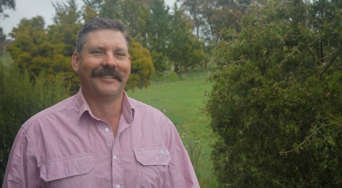 AGRICULTURE: Ken McCallum is the new president of the Crookwell Show. Photo: Clare McCabe