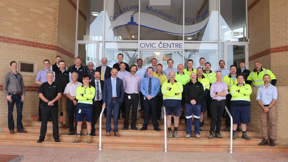 COUNCIL: Over $11,000 was raised for Movember by Goulburn Mulwaree Council staff. Photo supplied