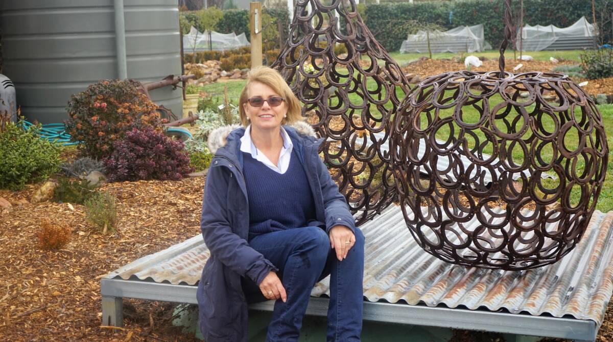 Open garden: Mirieille Turner's garden at 'New Day Limousin' will be open at the 2019 Crookwell Garden Festival. Photo: Clare McCabe.