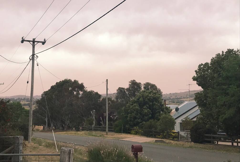 Residents in the Southern Tablelands are being urged to monitor symptoms arising from the poor air quality. Photo: Yass Tribune