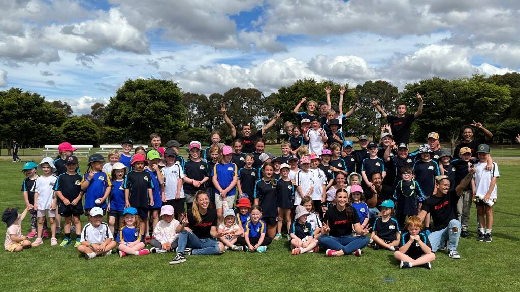 Participants enjoyed the chance to try out heaps of different sporting codes at the multi-sport day. Picture supplied. 