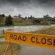 The walking track at Marsden weir is among a number of road and ground closures due to the ongoing rain across Goulburn. 