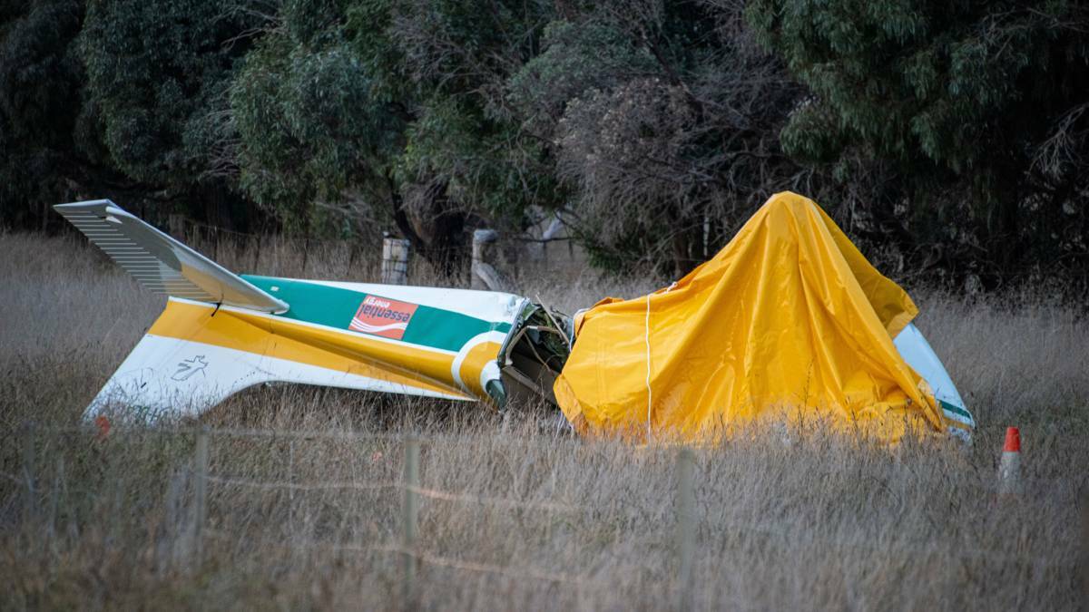  Two people have died after a plane crashed in Sutton. Picture: OnScene ACT