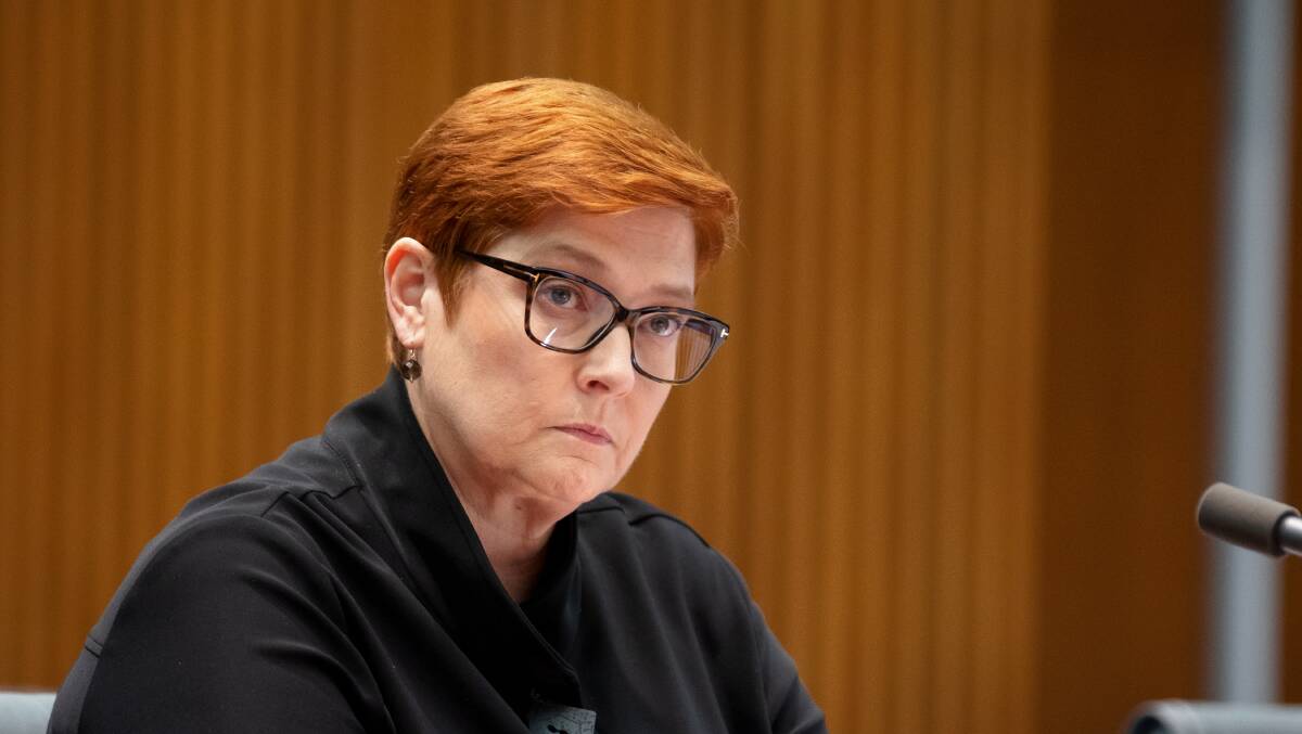 Foreign Minister Marise Payne has said the travel ban was the right move after rising numbers of COVID cases in India. Picture: Sitthixay Ditthavong