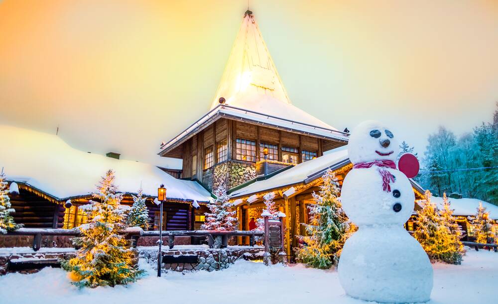 Santa Claus Village in Rovaniemi, Finland. Picture Shutterstock