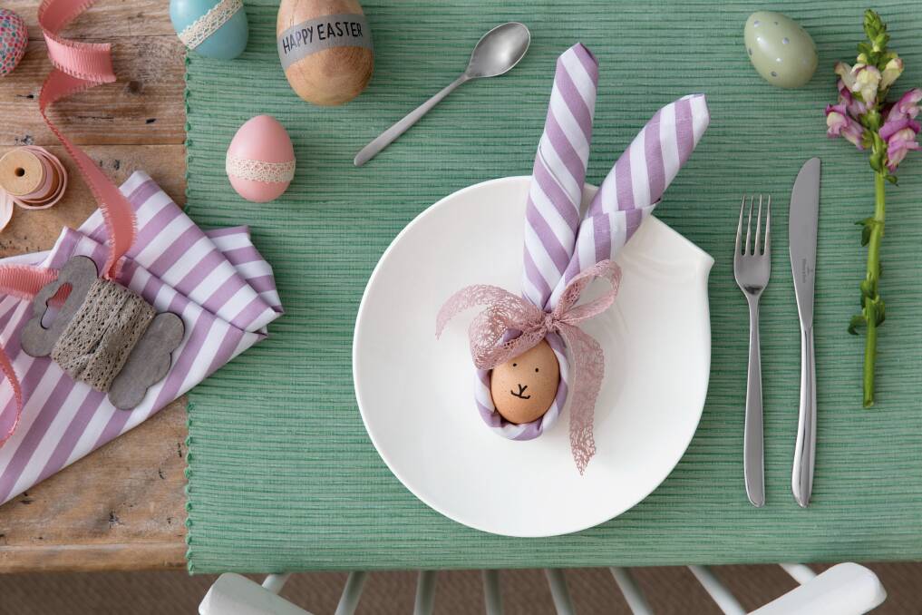 Ideas for a cute and colourful table at Easter