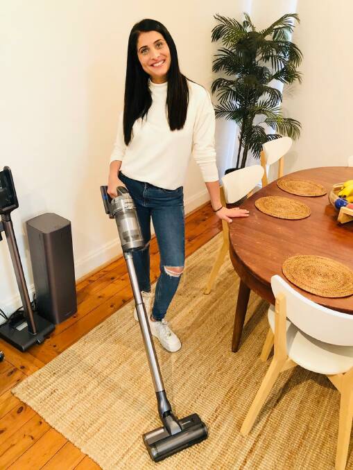 CLEANING MACHINE: Professional organising and decluttering expert Anita Birges. 