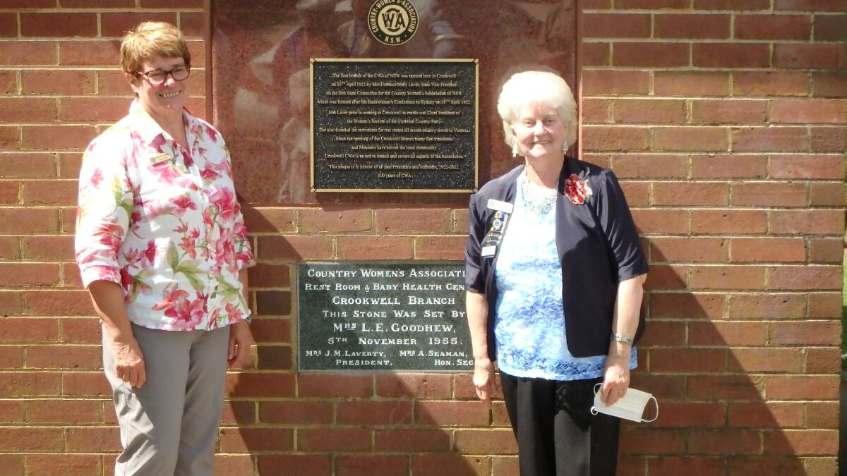 Crookwell celebrates 100 years as CWA branch.