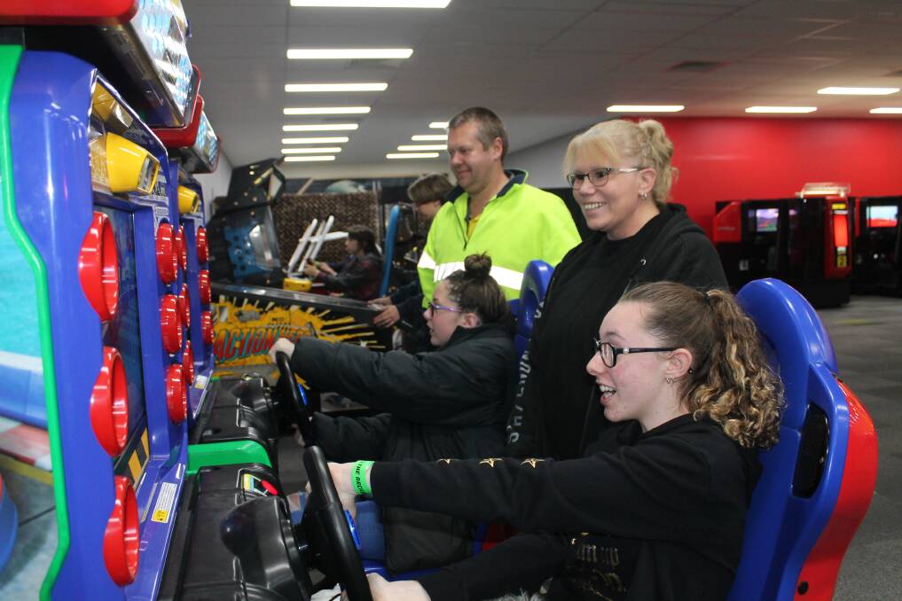 Fun for all ages: The young love the novelty and genuine fun of arcade games, while parents are thriving in the happy nostalgia they can bring. Photos: Supplied.