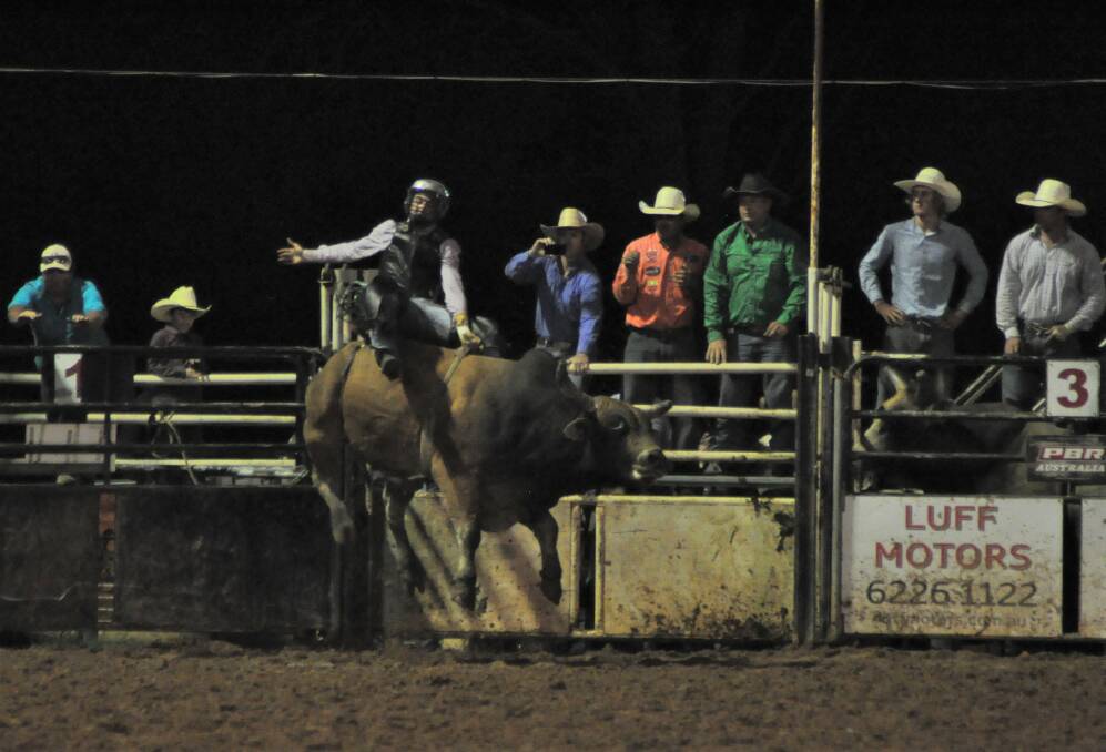 Action: The popular annual PBR Bullride will start at 6pm on the Saturday evening. See the map and full event schedule for Yass Show on page 4.