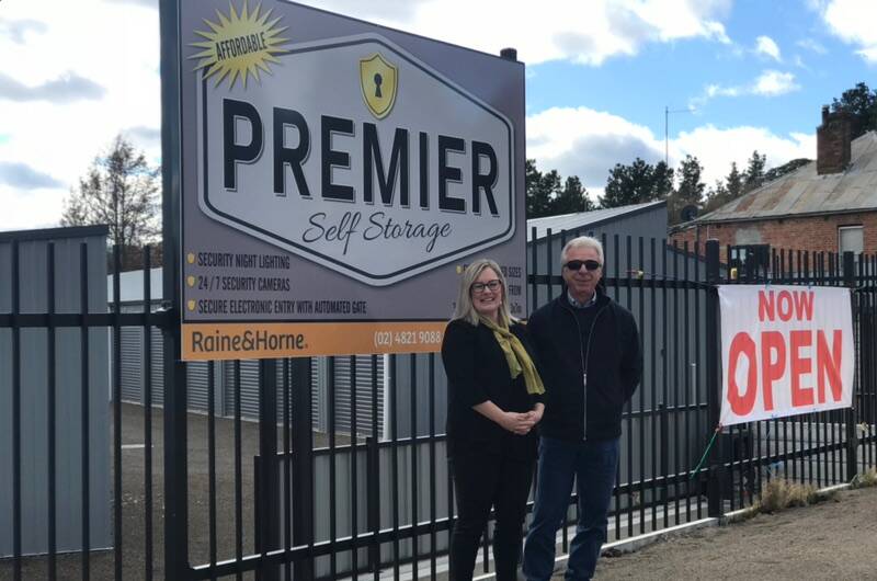 New facility: Premier Self Storage is at 74 Sydney Road, Goulburn. Enquiries and bookings can be made through Raine & Horne Goulburn on 02 4821 9088. Photo: Supplied.