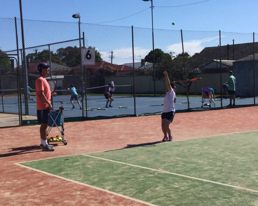 Ridland’s Tennis Goulburn says: “Playing tennis won’t just help you stay fit and keep you in shape, it also gets you socialising and having fun". Photo: Supplied.