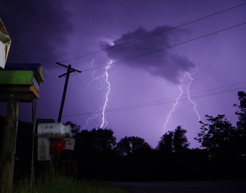 Storms: Jack Yeadon of JDY Electrical points out that we're lightning prone in this area, so surge protection is a must to save your appliances. Photo: Nick Moir