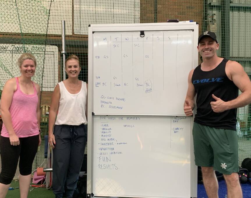 GET FIT: Former Olympic hockey player Glenn Turner says their 10 week courses and challenges are the main reason for taking on the lease at Tully Park Indoor Centre.