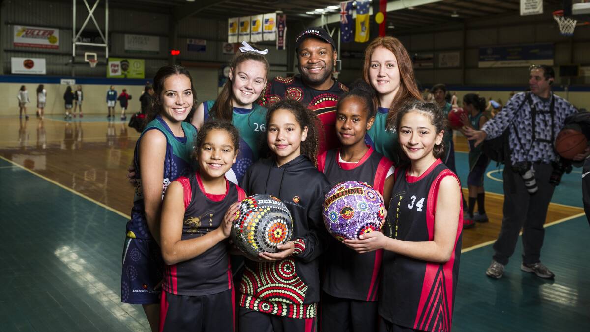 The Winnunga Warriors Aboriginal and Torres Strait Islander Basketball Club hosted a NAIDOC tournament in July. Picture: Dion Georgopoulos