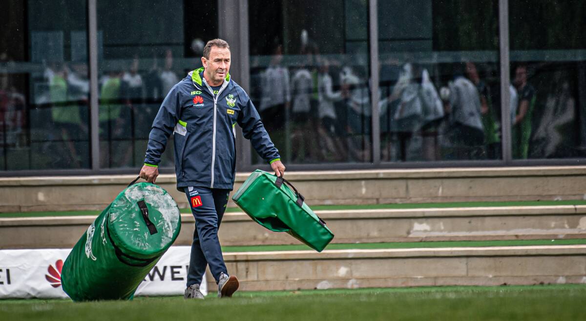 Ricky Stuart has given Tom Starling the first day off. Picture: Karleen Minney