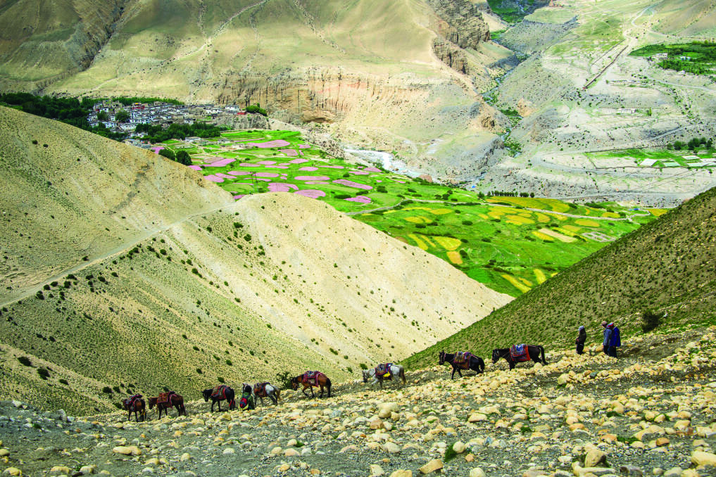 The scenery of Upper Mustang draws trekkers from all over the world.