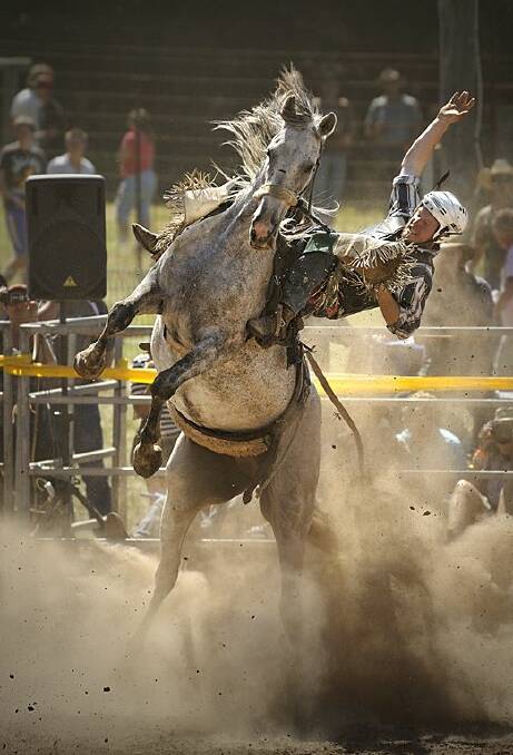 THRILLS: The Taralga Rodeo is held over the Australia Day long weekend.