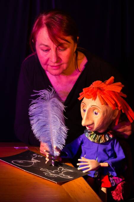 Sue from ImaginArta Puppet Theathre, a past recipient of funds from the RAF.