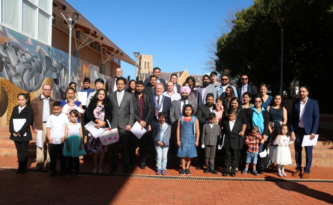 BIG DAY: In the largest ever citizenship ceremony in the region, 37 people were welcomed to Goulburn Mulwaree on Tuesday.