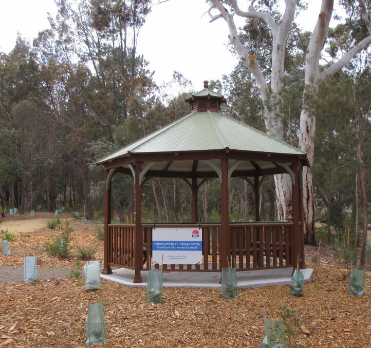 IMPROVEMENT: The latest project for the Tallong Community Focus Group was the erection of a gazebo, thanks to a Stronger Communities Grant.