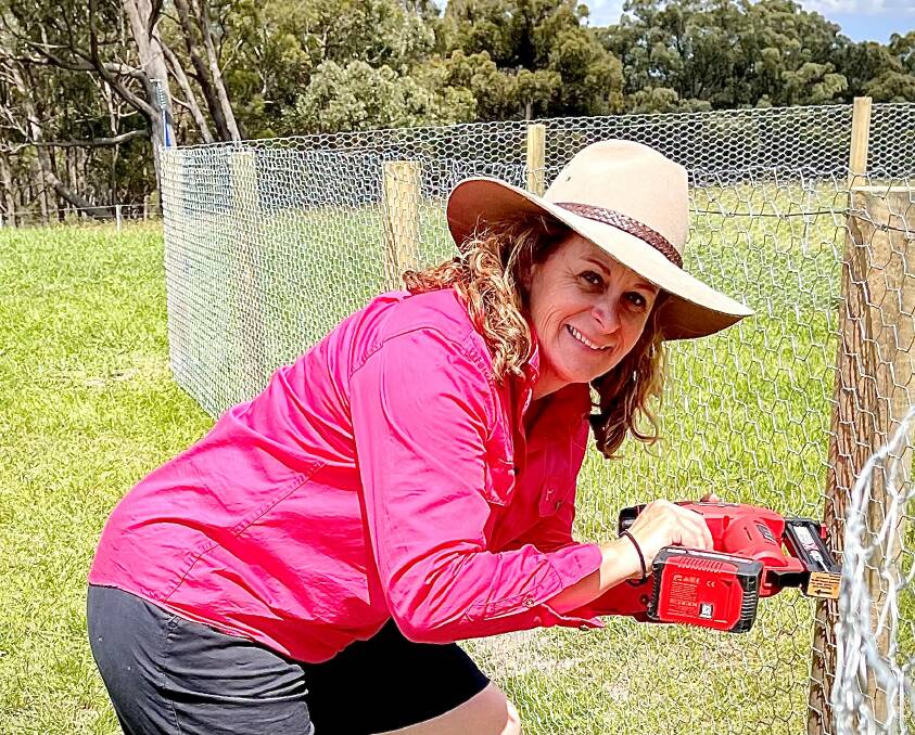FARM FOCUS: Canyonleigh farmer and TAFE NSW Moss Vale graduate Davina Kruger is one of many women entering the booming agriculture field. Photo: supplied