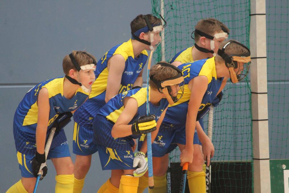 ACT U13s defended stoutly but were unable to prevent a last-place finish in the Indoor Hockey Championships.