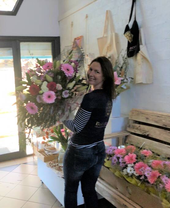Goulburn florist Rebecca Gerstner, from Bek's Bloomz, said she has never seen anything like this level of demand for flower deliveries.