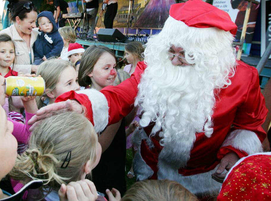 CAROL TIME: By next Friday, Santa is expected to be in fine voice at the Crookwell Christmas Carols Evening.