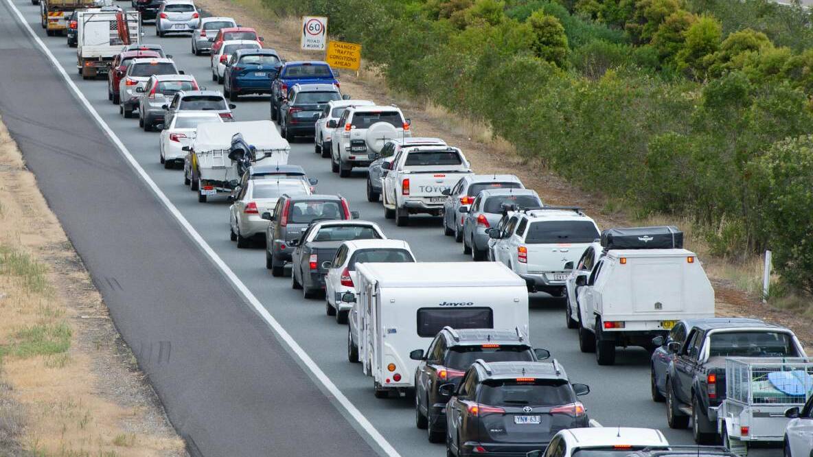 The Marulan bypass is one of the state's busiest stretches of highway, with 24,000 vehicles using the road each day - the crossovers aim to ease congestion. Photo: Elesa Kurtz