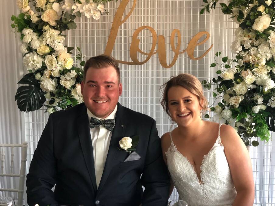 CONGRATULATIONS: The wedding of Jo Robinson and Jarrod Stacey took place last Saturday at the Church of Christ the King. Jarrod is the only son of Garth and Joanne Stacey. The reception was held at the racecourse, Goulburn. The couple will make their home in the Goulburn district.