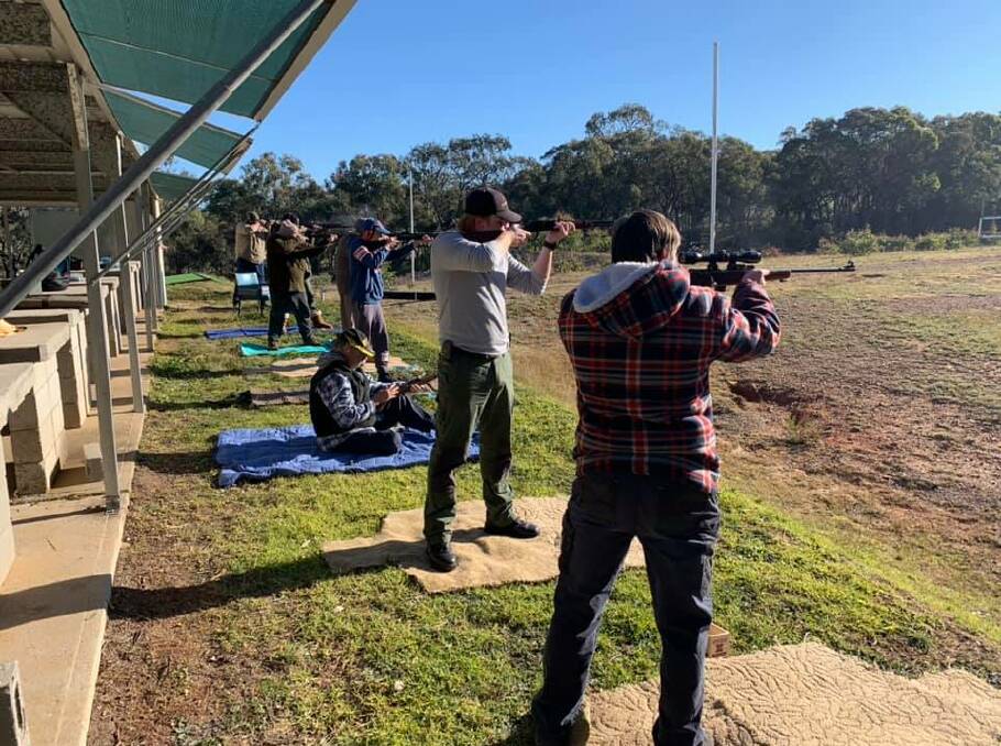 Target shooters have just been allowed back at the Goulburn Rifle Range. Photo: SSAA Goulburn