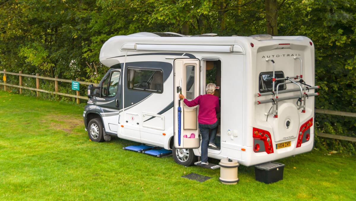 Caravans parked in backyards or public spaces is one suggestion for solving the rental crisis. Photo: Shutterstock