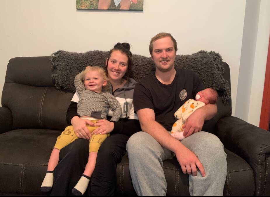 Laine, Rhiannon, Jarrod and Airlie are all at home and settling in together.