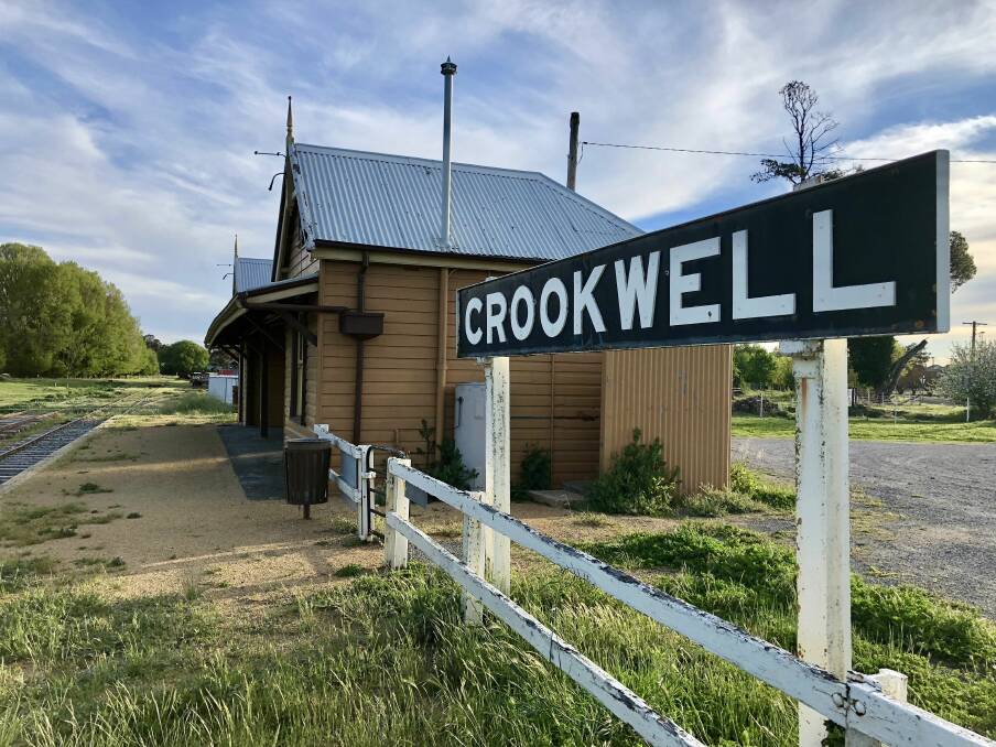 STEP BACK IN TIME: The state heritage listed Crookwell Railway Station is part of the new walking trail that will better acquaint you with the town and its history. 