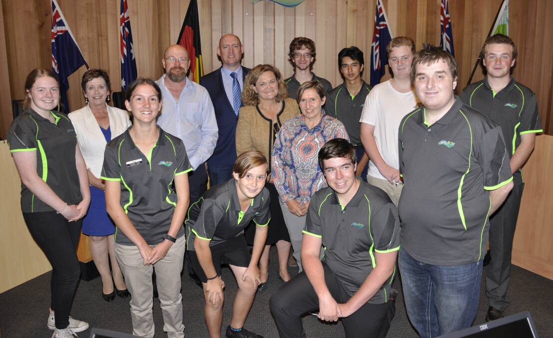 Members of Goulburn's Youth Council who will help run the Youth Conference. Photo: Louise Thrower.