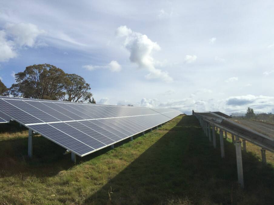 FIND OUT MORE: Examine the solar panels at the Gullen Solar Farm up close.
