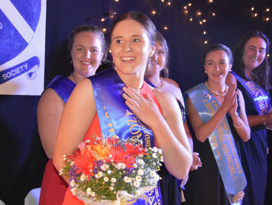 HEADING TO SYDNEY: Lauren Selmes, daughter of Michelle and Antony, was chosen Crookwell Showgirl, then progressed to Zone 3 representative.